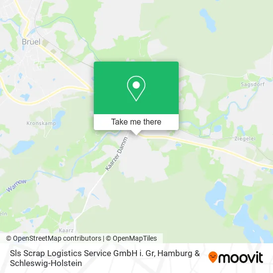 Карта Sls Scrap Logistics Service GmbH i. Gr