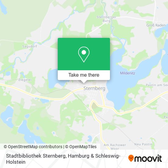 Stadtbibliothek Sternberg map