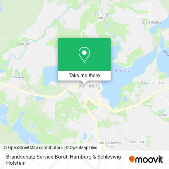 Brandschutz Service Borat map