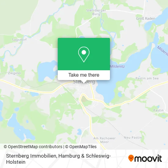 Карта Sternberg Immobilien