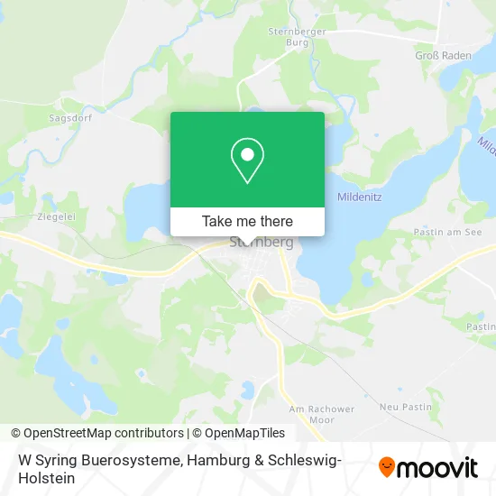 Карта W Syring Buerosysteme