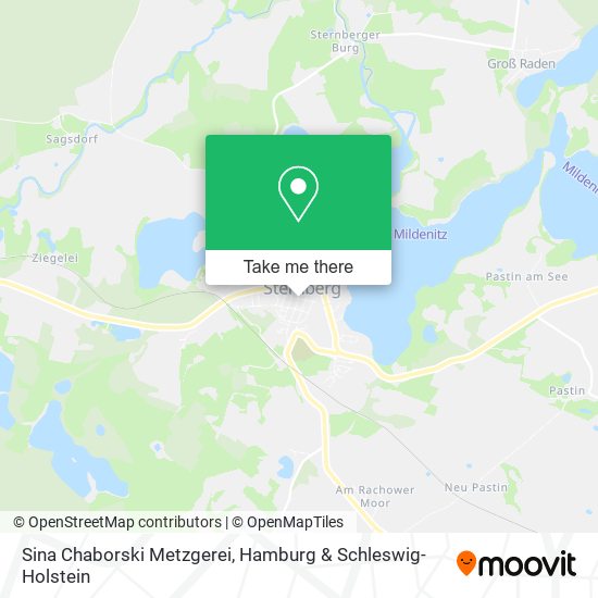 Sina Chaborski Metzgerei map