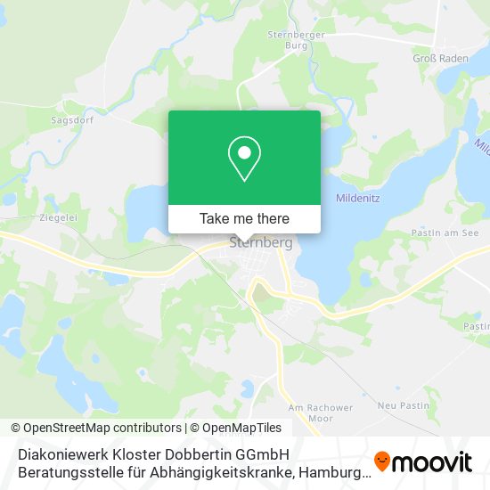 Diakoniewerk Kloster Dobbertin GGmbH Beratungsstelle für Abhängigkeitskranke map