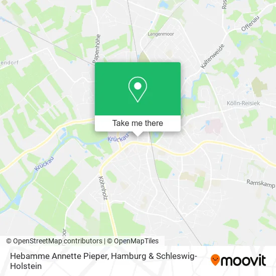 Карта Hebamme Annette Pieper