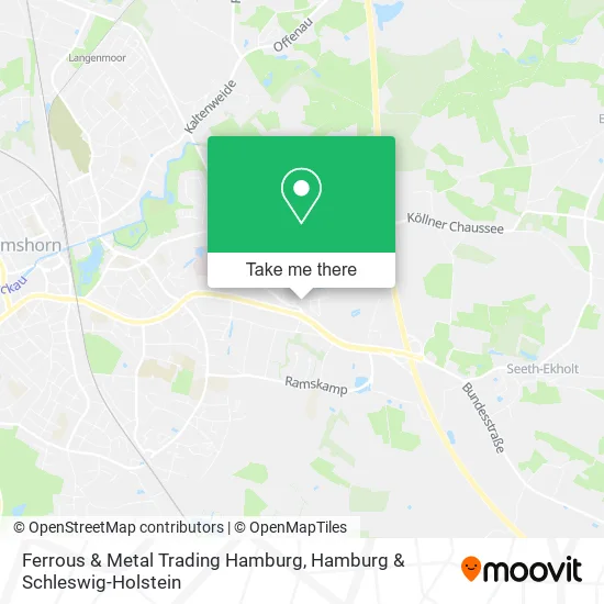 Карта Ferrous & Metal Trading Hamburg