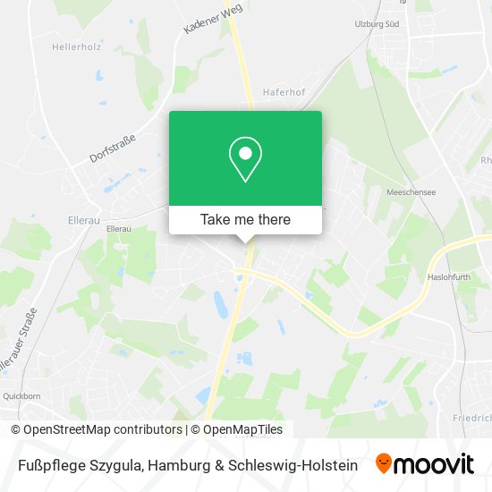 Fußpflege Szygula map