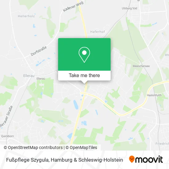 Карта Fußpflege Szygula