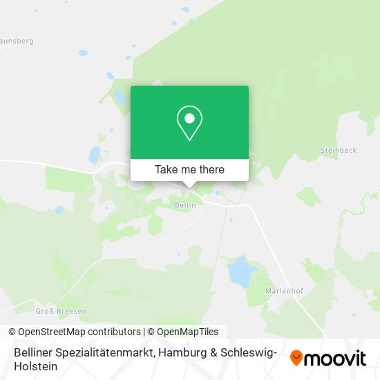 Belliner Spezialitätenmarkt map