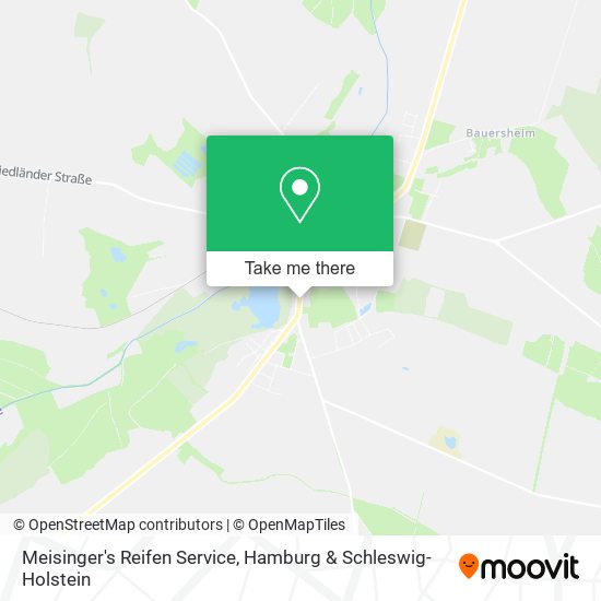 Meisinger's Reifen Service map