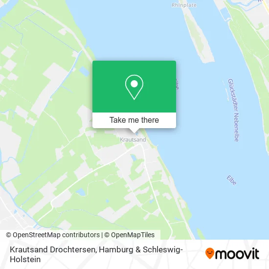 Карта Krautsand Drochtersen