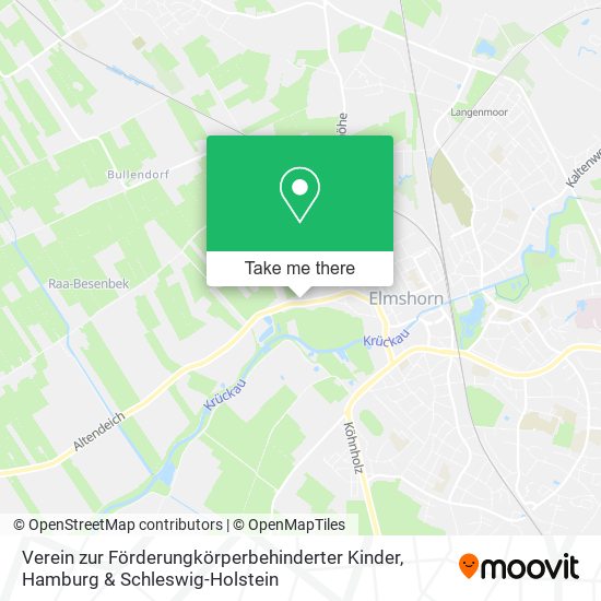 Verein zur Förderungkörperbehinderter Kinder map