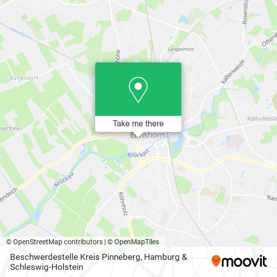 Карта Beschwerdestelle Kreis Pinneberg