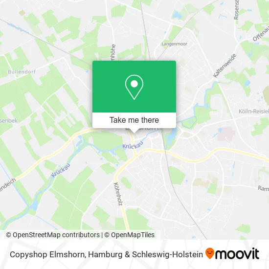 Карта Copyshop Elmshorn