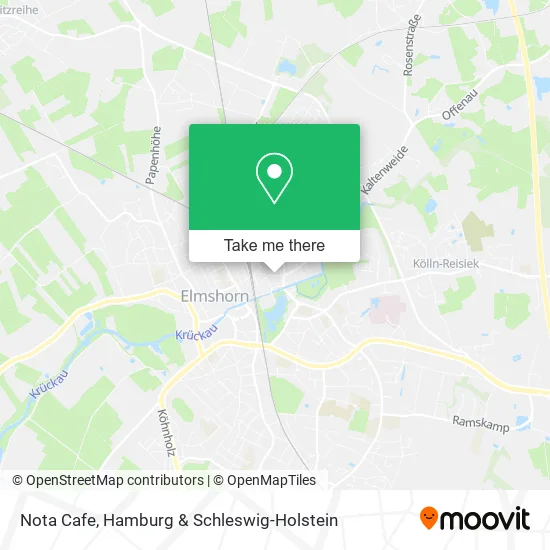 Карта Nota Cafe