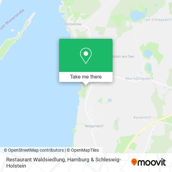 Restaurant Waldsiedlung map