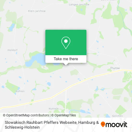 Карта Slowakisch Rauhbart Pfeffers Webseite
