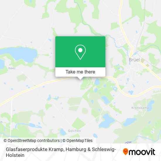 Glasfaserprodukte Kramp map