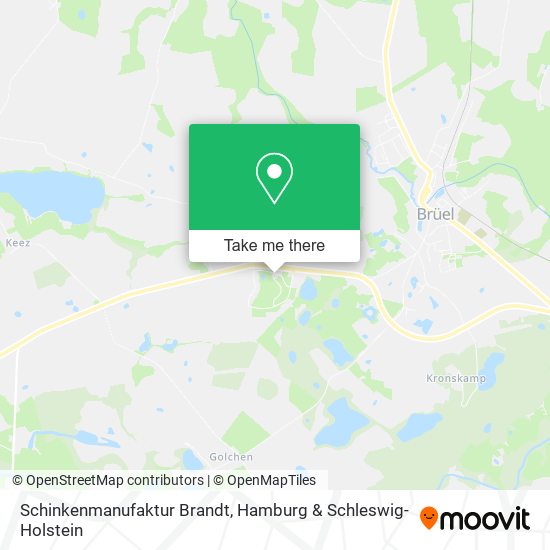 Schinkenmanufaktur Brandt map