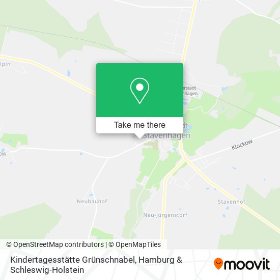 Kindertagesstätte Grünschnabel map