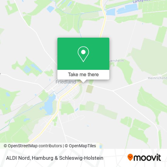 ALDI Nord map