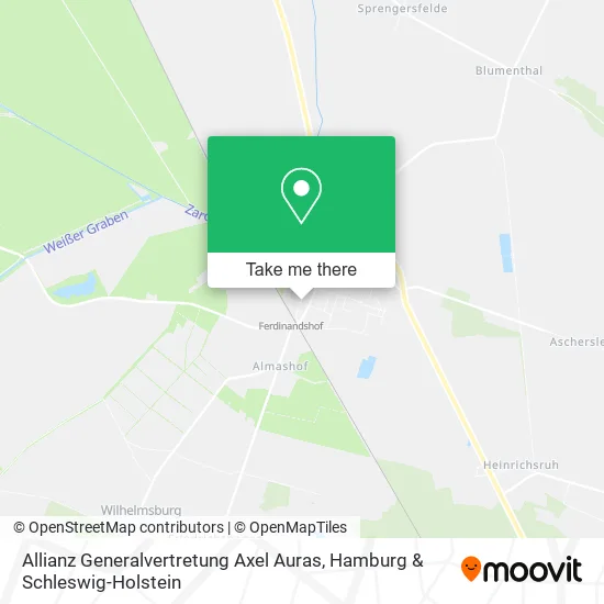 Карта Allianz Generalvertretung Axel Auras