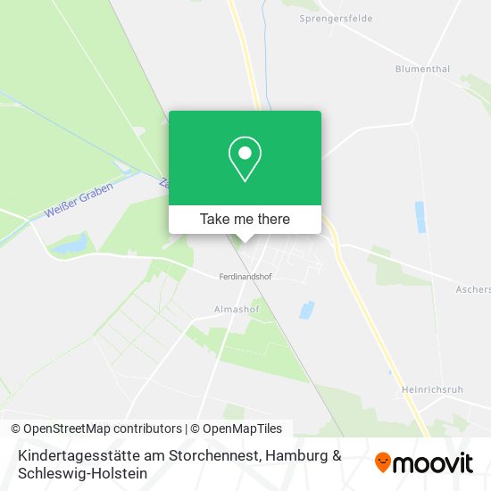 Kindertagesstätte am Storchennest map