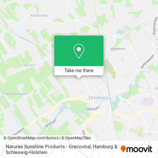 Natures Sunshine Products - Grecovital map
