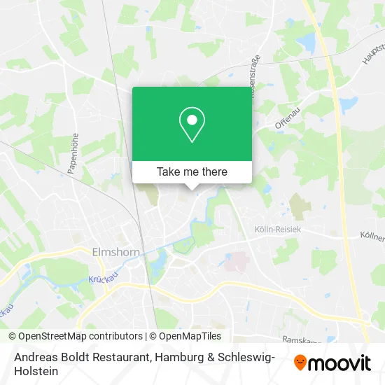 Карта Andreas Boldt Restaurant