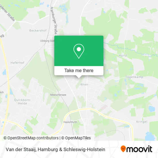 Карта Van der Staaij