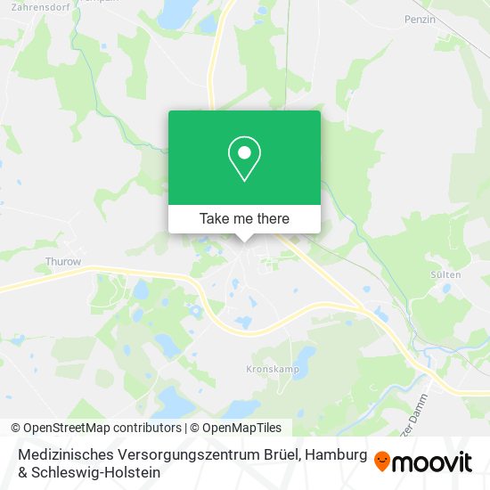 Medizinisches Versorgungszentrum Brüel map