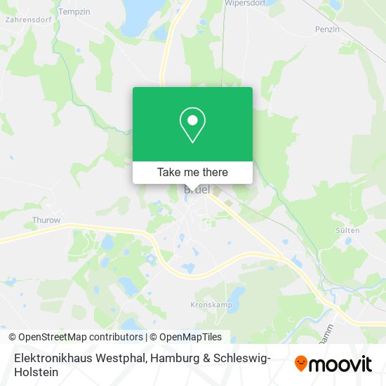 Elektronikhaus Westphal map