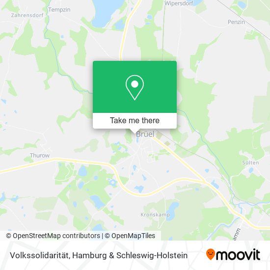 Volkssolidarität map