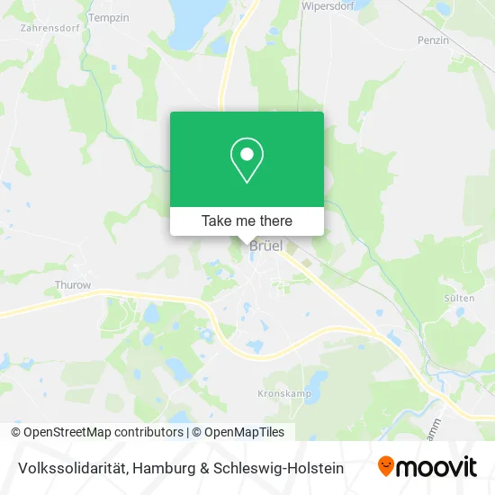 Карта Volkssolidarität