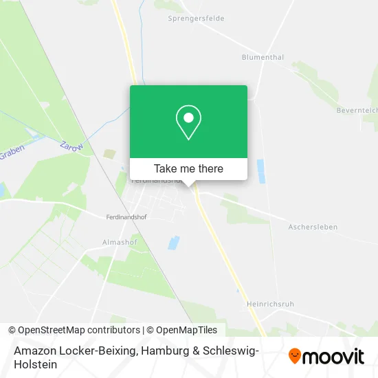 Карта Amazon Locker-Beixing