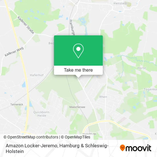 Карта Amazon Locker-Jeremo