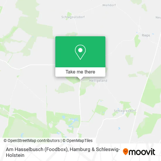 Карта Am Hasselbusch (Foodbox)