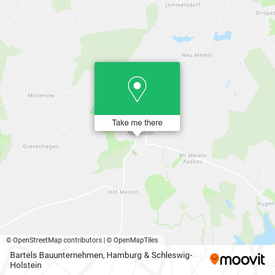 Bartels Bauunternehmen map