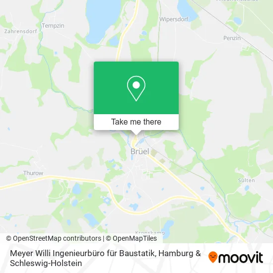 Карта Meyer Willi Ingenieurbüro für Baustatik