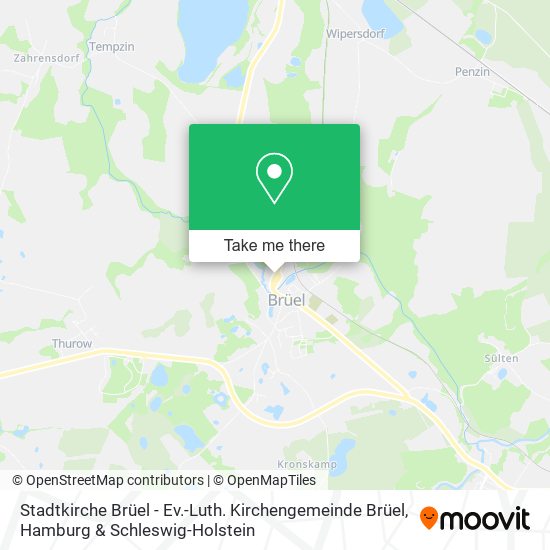Stadtkirche Brüel - Ev.-Luth. Kirchengemeinde Brüel map
