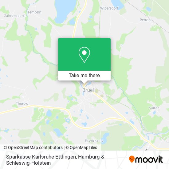 Sparkasse Karlsruhe Ettlingen map