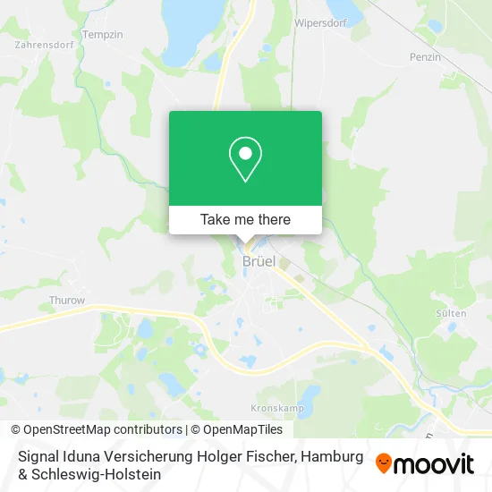 Карта Signal Iduna Versicherung Holger Fischer