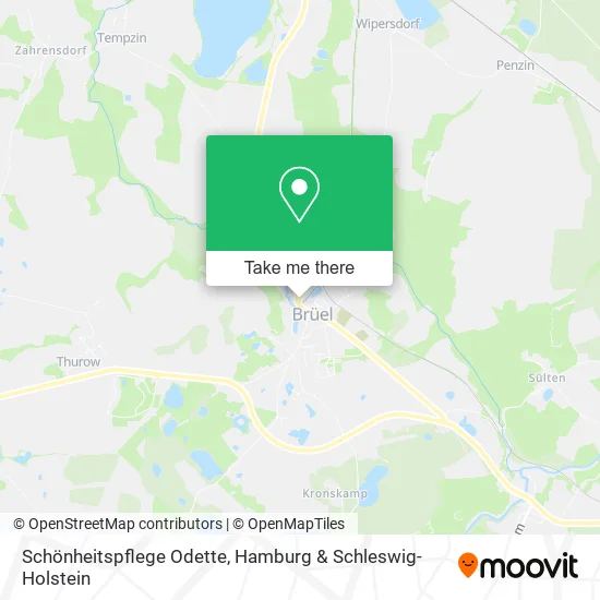 Карта Schönheitspflege Odette