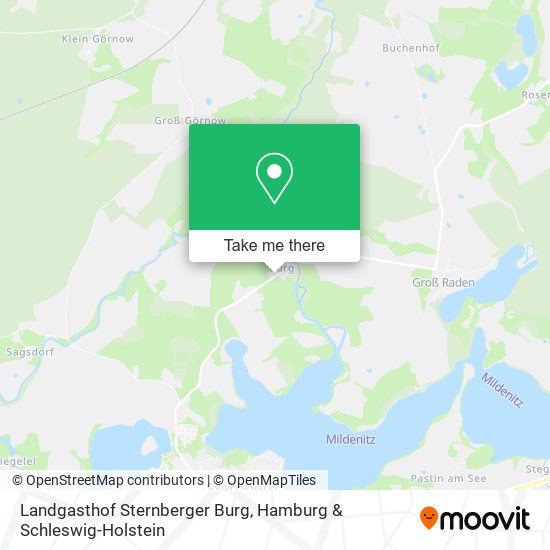 Landgasthof Sternberger Burg map