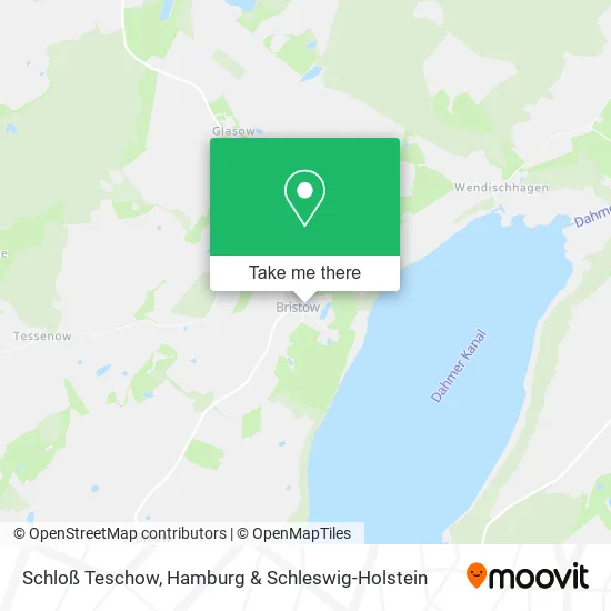 Карта Schloß Teschow