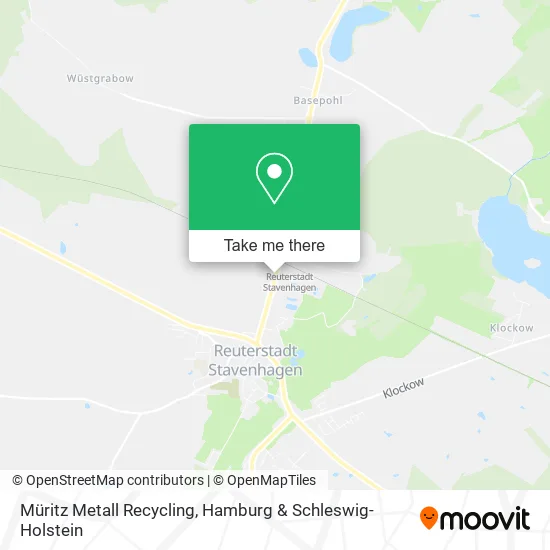 Карта Müritz Metall Recycling