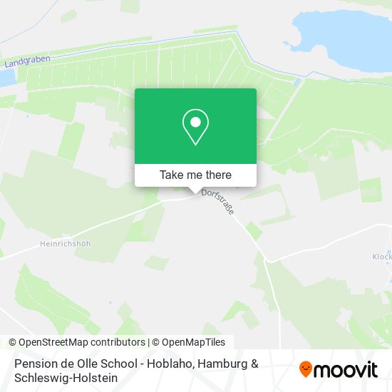 Pension de Olle School - Hoblaho map