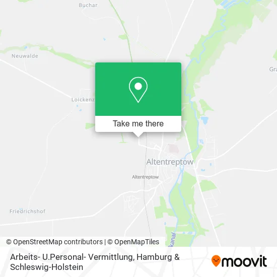 Карта Arbeits- U.Personal- Vermittlung