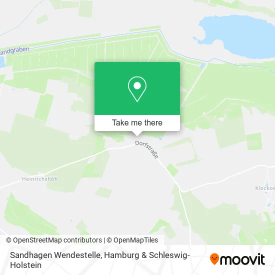 Sandhagen Wendestelle map