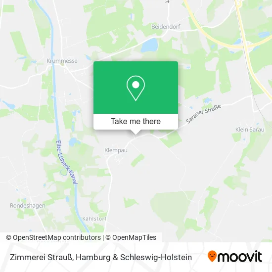 Карта Zimmerei Strauß