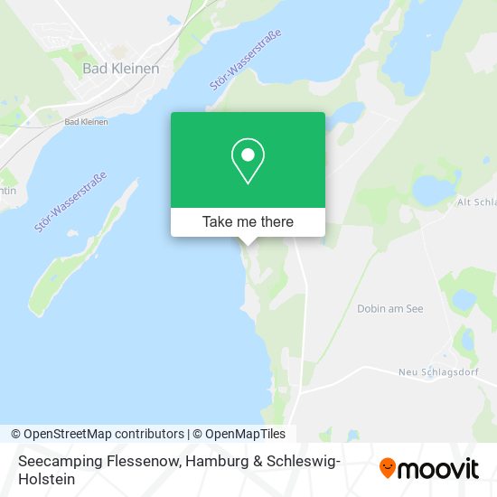 Seecamping Flessenow map